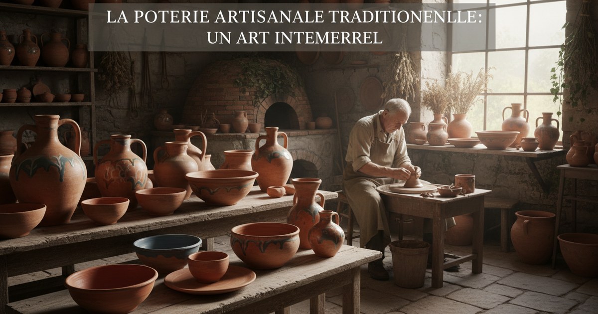 La poterie artisanale traditionnelle : un art intemporel