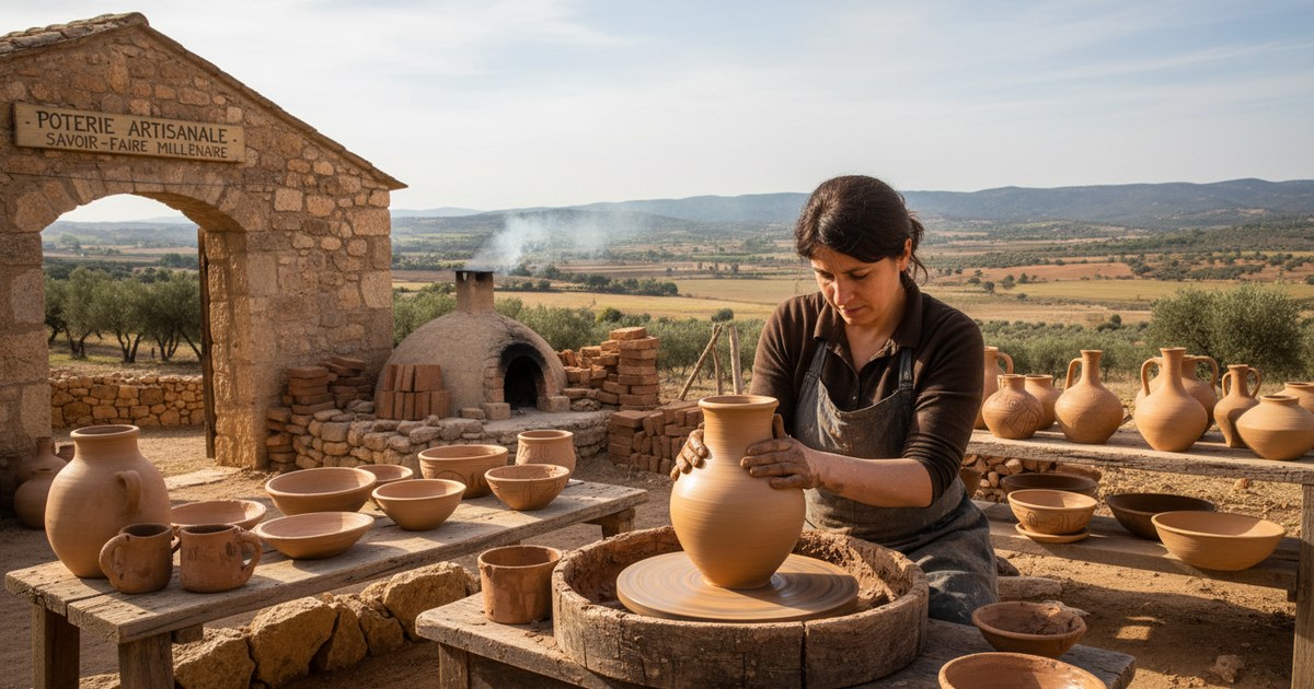 La poterie artisanale : un savoir-faire millénaire