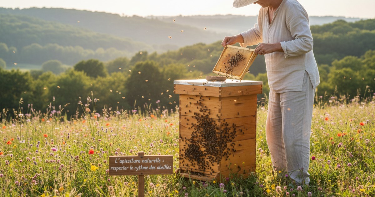 L’apiculture naturelle : respecter le rythme des abeilles