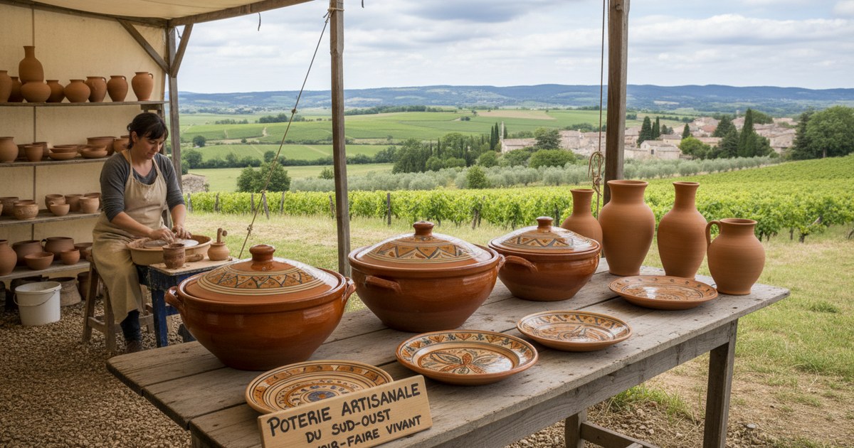 La poterie artisanale du Sud-Ouest, un savoir-faire vivant