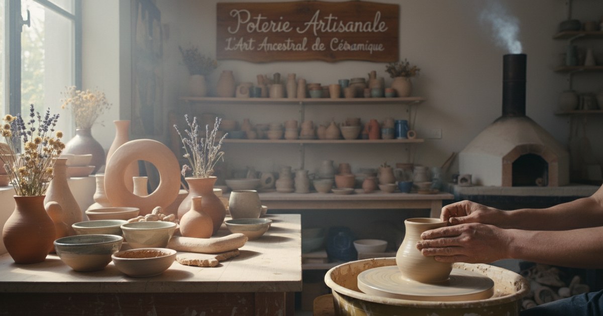Poterie artisanale : l’art ancestral de la céramique