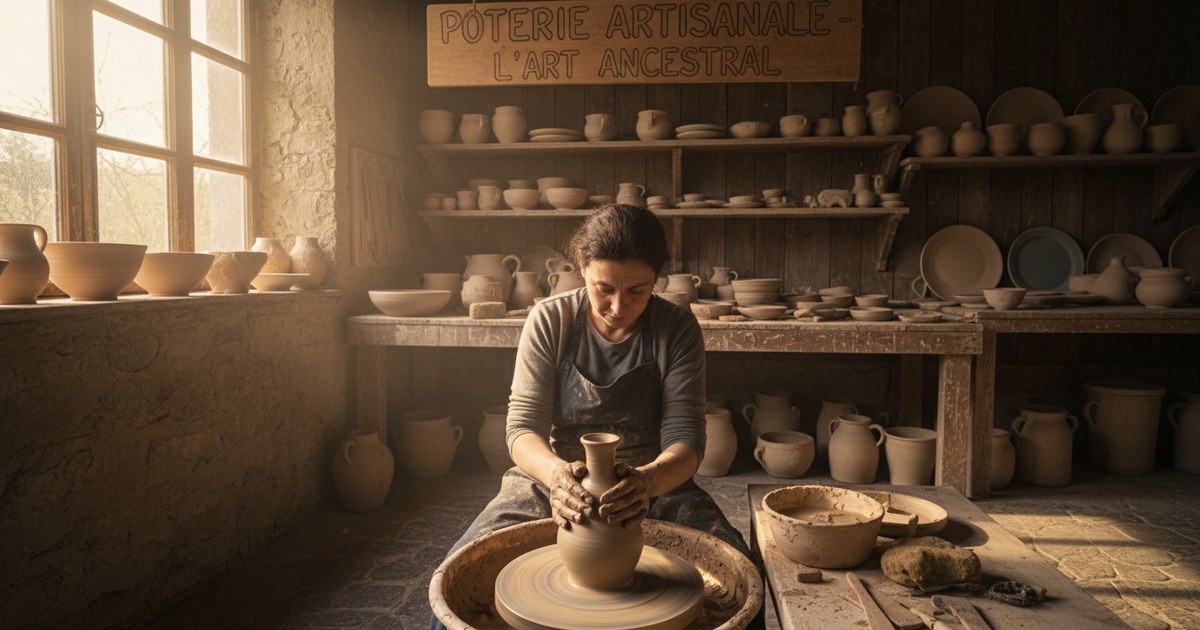 Poterie artisanale : l’art ancestral de façonner l’argile