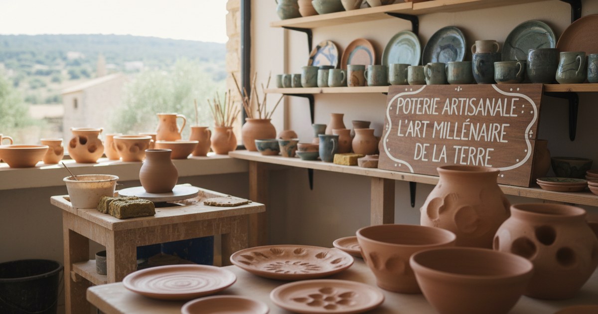 Poterie artisanale : l’art millénaire de la terre